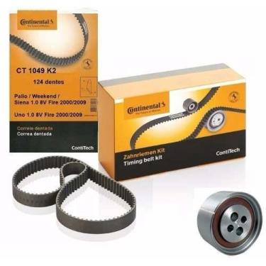 Imagem de Kit Correia Dentada e Tensor: Fiat Uno, Palio, Siena e Weekend 1.0 8V 