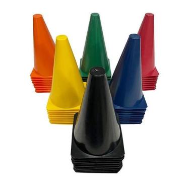 Imagem de Scalibu 9325 cone de marcação pequeno 18cm, Amarelo