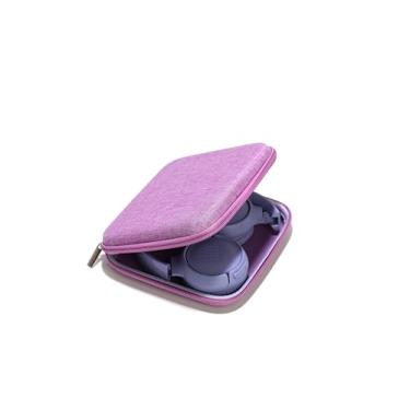 Imagem de Ginsco Capa ultrafina compatível com fones de ouvido Bluetooth JBL Tune 510BT, com JBL Tune 520BT/670NC Live 460NC, fones de ouvido sem fio, capa de fone de ouvido para transporte de viagem (roxa)