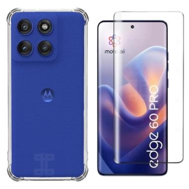 Imagem de Kit Capa Case Capinha e Película 3D Vidro Para Motorola Edge 60 Pro 5G - Phone Palace (Somente Capa)