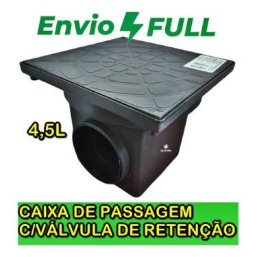 Imagem de Caixa Esgoto c/ Válvula Anti-Retorno - 4,5 Litros  - TAF