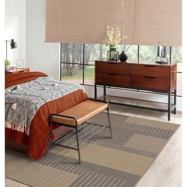 Imagem de Tapete 200x300cm Sarja Tapetes São Carlos Palha