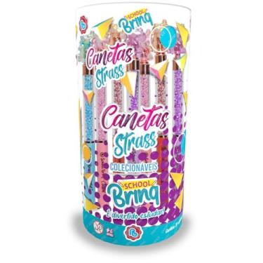 Imagem de Caneta Esferográfica, Polibrinq, Strass, Unicórnio