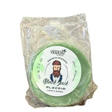 Imagem de Sabonete artesanal black jack alecrim- 90g- vegetal do brasil