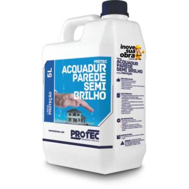 Imagem de Resina acquadur parede semi brilho 5l - Protec