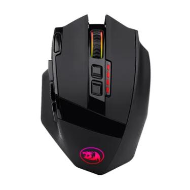 Imagem de Mouse Gamer Sem Fio Redragon Sniper Pro RGB, 16000DPI, 9 Botões Programáveis, M801P-RGB.