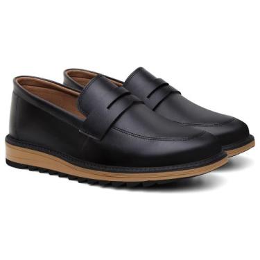 Imagem de Sapato Oxford Masculino Social Casual Clássico Fechado Preto. - RT, Pr