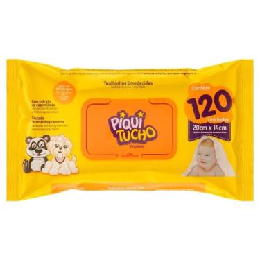 Imagem de Toalhas Umedecidas Piquitucho Premium - Pacote com 120 Toalhas