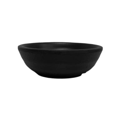 Imagem de 24 Molheira Porta Shoyu em Melamina Oriental Preto 50ml