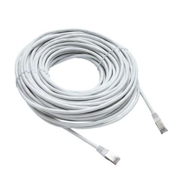 Imagem de Cabo de Rede CAT6 10 Metros PC-ETH6U100WH Patch Cord - Plus Cable 