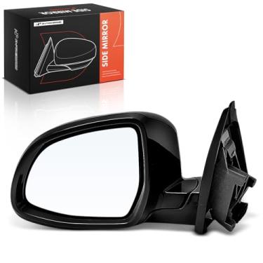 Imagem de A-Premium Espelho retrovisor elétrico do lado do motorista - compatível com BMW G01 Series X3 2018-2024 - Espelho retrovisor externo dobrável elétrico aquecido preto com seta e recuperação de memória