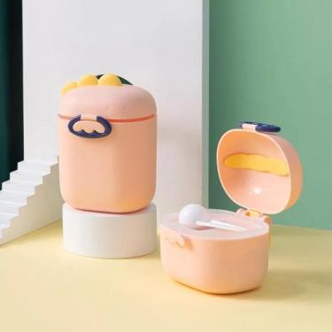 Imagem de Porta Leite Em Pó Bebê Passeio Viagem Dosador Nivelador P - Kinda Kids