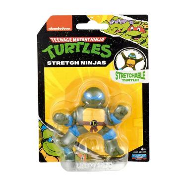 Imagem de As Tartarugas Ninja - Mini Boneco Elástico Leonardo De 6Cm