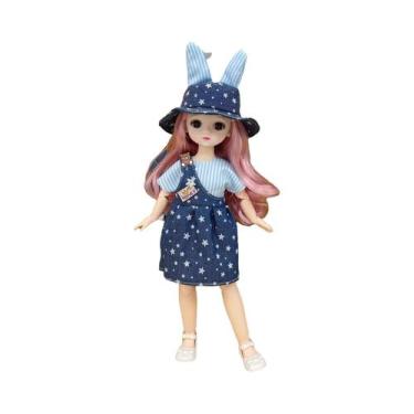 Imagem de Boneca BJD De 12 Polegadas Para Crianças De 4 a 16 Anos, Acessórios Pa