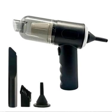 Imagem de Mini Aspirador Portátil Sem Fio Limpeza Potente Poeira - Relet