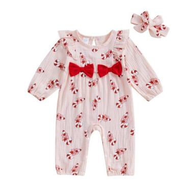 Imagem de Roupas de bebê Licupiee Infant Girl Candy Macacão 3-6 meses