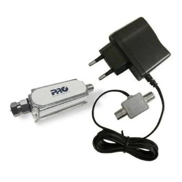 Imagem de Mini Booster Amplificador TV Digital Lte Uhf 40db Proeletronic PQBT-40