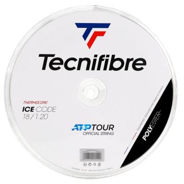 Imagem de Corda Tecnifibre Ice Code 18L 1.20mm Branca - Rolo com 200 Metros