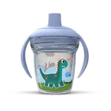 Imagem de Copo Infantil de Transição Dinossauros 170 ml Antivazamento a