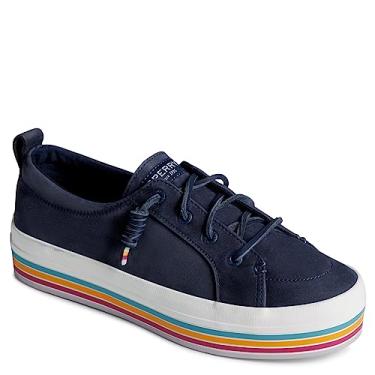 Imagem de Sperry Tênis feminino plataforma Crest Vibe, Azul marinho, 5