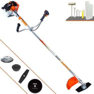 Imagem de Roçadeira Vulcan VR430S À Gasolina 43cc 1,7HP 10.000rpm Máquina de Cor