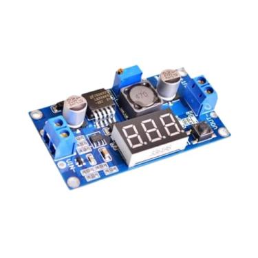 Imagem de shamjina Módulo redutor DC-DC LM2596, transformador de voltagem, estabilizador eletrônico de tensão 25V-40V
