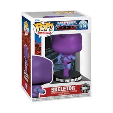 Imagem de Funko Pop! TV: Meme - Skeletor Running Away - Masters of The Universe - Masters do universo - figura de vinil colecionável - ideia de presente - mercadoria oficial - brinquedos para crianças e adultos