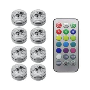 Imagem de Conjunto De Luz Ambiente LED Colorida Para Teto De Carro, Lâmpada De A