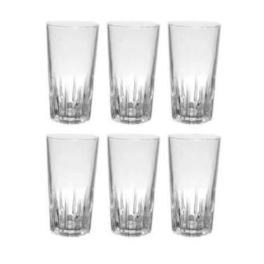 Imagem de Jogo de Copos Bali Vidro 6 Peças 280ml