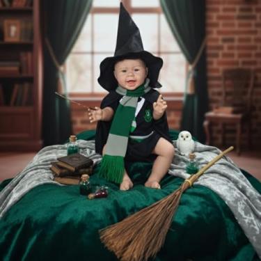 Imagem de Mamãe Reborn, Boneco Bebê Mamãe Reborn Fantasia Bruxinho