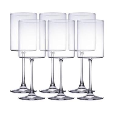 Imagem de Jogo de 6 taças para Vinho Tinto - Kubitto - Cristal Ecológico - 480ml - Transparente - Bohemia