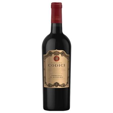 Imagem de Vinho Tinto Italiano Codici Primitivo De Maduria - Codici Masserie