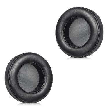 Imagem de Almofadas de ouvido de reposição Joghaw para fones de ouvido AKG K701 K702 Q701 Q702 K601 K612 K712 – Almofadas de espuma viscoelástica com mistura de pele de cordeiro macia, fácil instalação, pretas