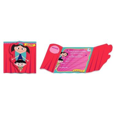 Imagem de Convite de Aniversário 8 Unidades - Show da Luna - Festcolor, UNICA, U