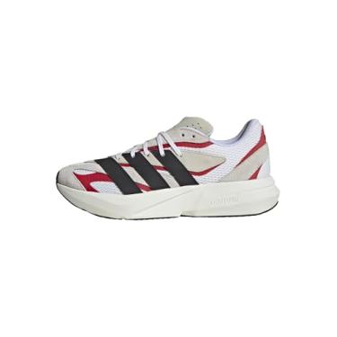 Imagem de adidas Tênis esportivo masculino Lightstride, Branco/Preto/Better Scarlet, 40