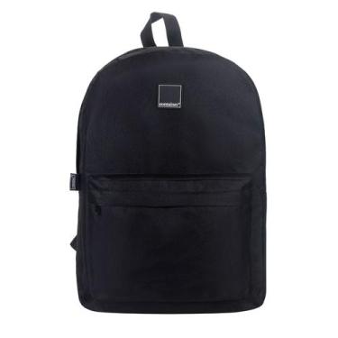 Imagem de Mochila Bolsa Escolar Notebook Faculdade Container Preta