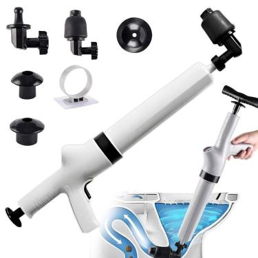 Imagem de Desentupidor Ar Alta Pressão Forte Pia Vaso Encanamento