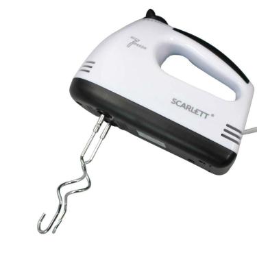 Imagem de Mini Batedeira Portátil 7 Velocidades 260w Batedores Massas Clara 220v