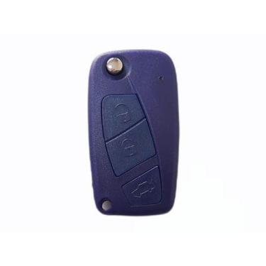 Imagem de Carcaça Chave Canivete Fiat Azul Stilo Idea - Forte