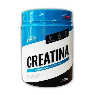 Imagem de Creatina Pura 300g 100% Monohidratada - Shark Pro;Sabor:Sem-Unissex