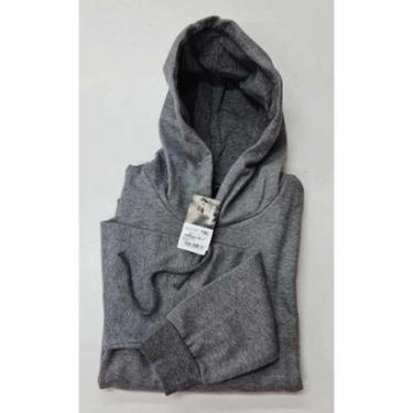 Imagem de Blusão Moletom Canguru Unissex Malwee 54825, Capuz e Bolso.-Unissex