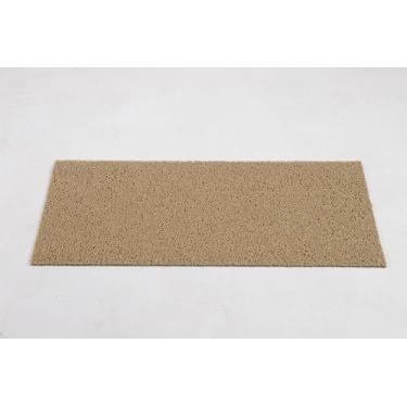 Imagem de Capacho de Vinil Kapazi Silver 10mm Bege 40x60cm – Antiderrapante para Entrada