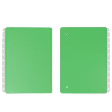 Imagem de Capa E Contracapa Caderno Inteligente Grande All Verde