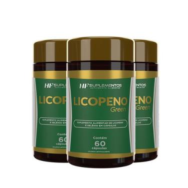 Imagem de 3x LICOPENO 8MG+SELENIO HF SUPLEMENTS 60CAPS