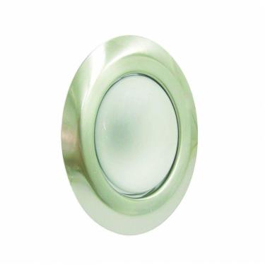 Imagem de Spot de Embutir Base E27 Led 6w AÇo Escovado Branco Frio