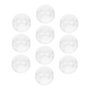 Imagem de 10 peças de batente de crimpagem de corrente de contas para persianas de substituição de persianas, fivelas verticais de contas, cortina, acessórios de parada de corrente