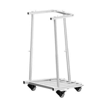 Imagem de ＫＬＫＣＭＳ Suporte para Saco de Lixo com 4 Rodas e Bolso para Ensacar Lixo, Ideal para Jardinagem, Garagem e Camping.