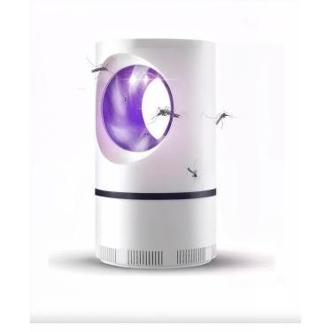 Imagem de Luminária Mata Mosquito Inseto Armadilha Noturna Luz Led Usb - 220v