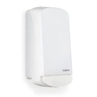 Imagem de Dispenser p/sabonete/alcool liquido 800ml (c/reserv.) Inox BRANCO Select - Nobre