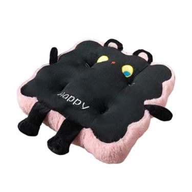 Imagem de Fenteer Almofada de assento, almofada de chão, grossa de desenho animado para cadeira, para cadeira de jantar, banco, lareira, para uso doméstico.